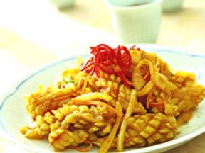 凉拌干麻辣鱿鱼的最佳做法,凉拌菜复合酱油熬制方法鱿鱼