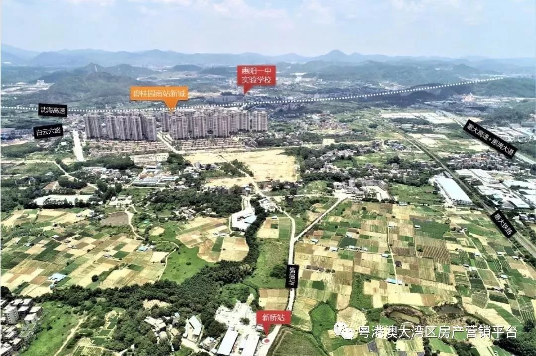 深圳地铁14号线惠州段白云站位置,深圳14号线惠州段最新站点规划