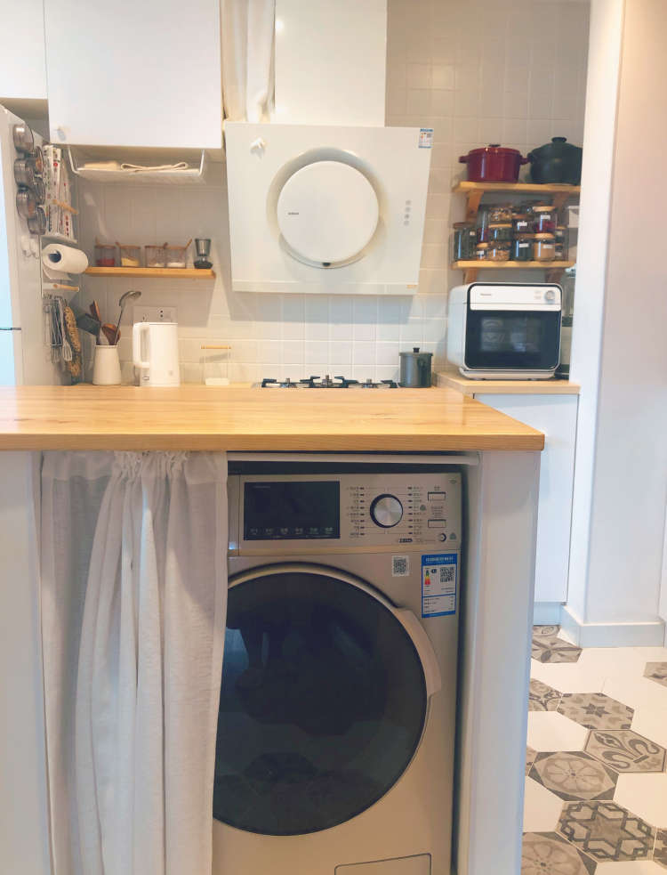 70平两室小户型，原木色的日式小清新，让家更温馨