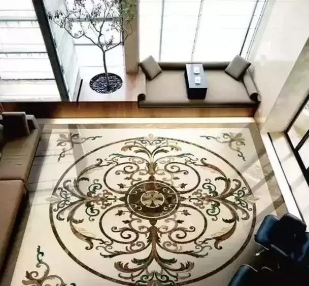 立体拼花、圆弧板拼花和马赛克拼花工艺流程