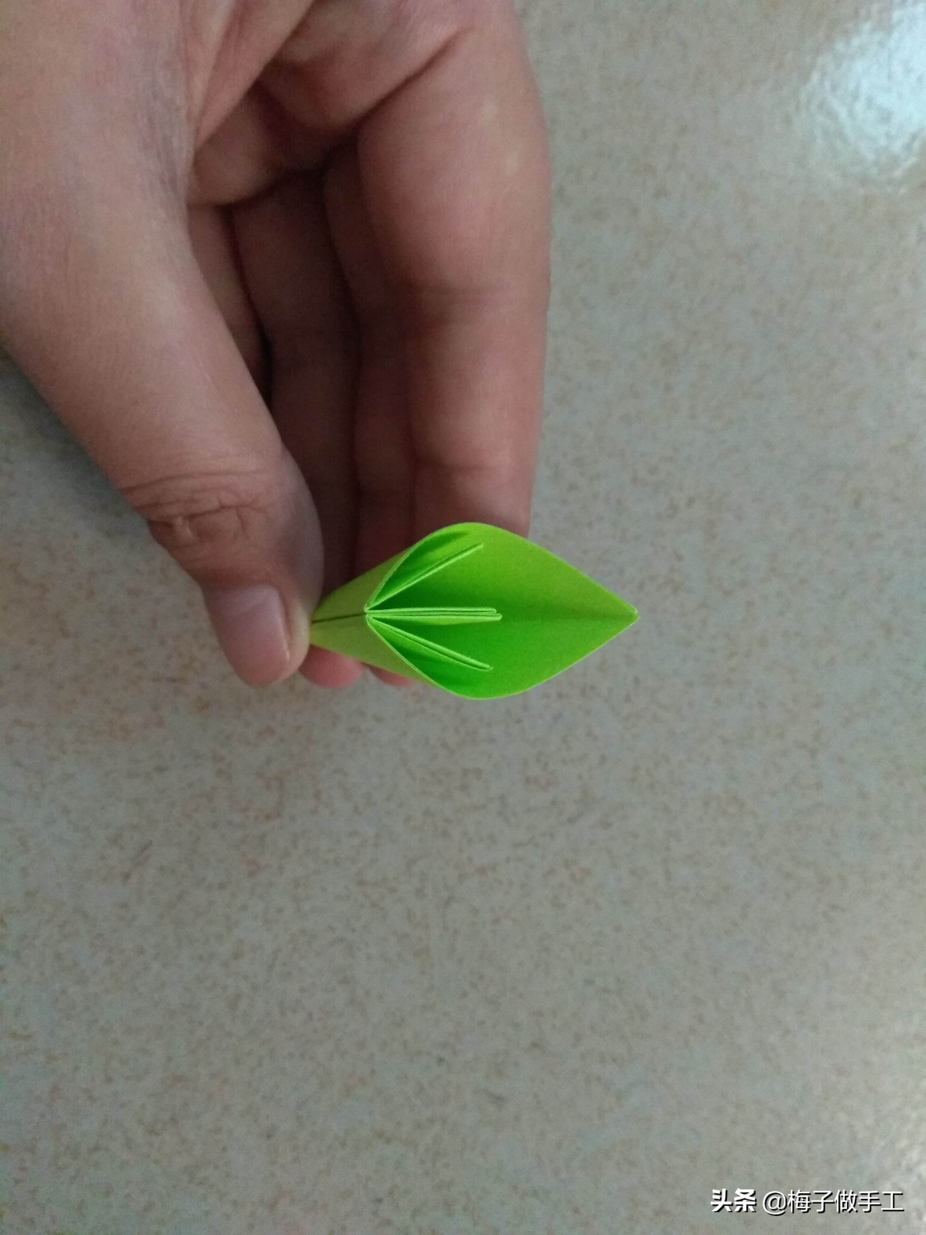 手工折纸樱花5瓣简单好看,折纸樱花怎么做