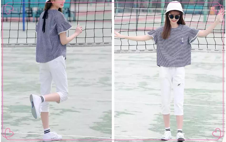 女生夏季校园风穿搭,女生夏季清爽风格穿搭分享学生