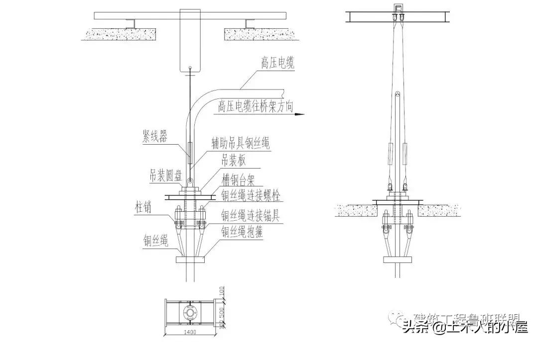 高层竖向电缆敷设方法,高层建筑竖井电缆敷设专项方案