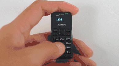 比银行卡还小的手机，4G网络只用2G功能，九宫格按键蓝牙接听电话