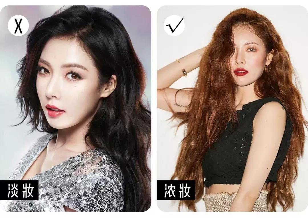 脸大适合浓妆还是淡妆,什么样的脸淡妆浓妆都好看