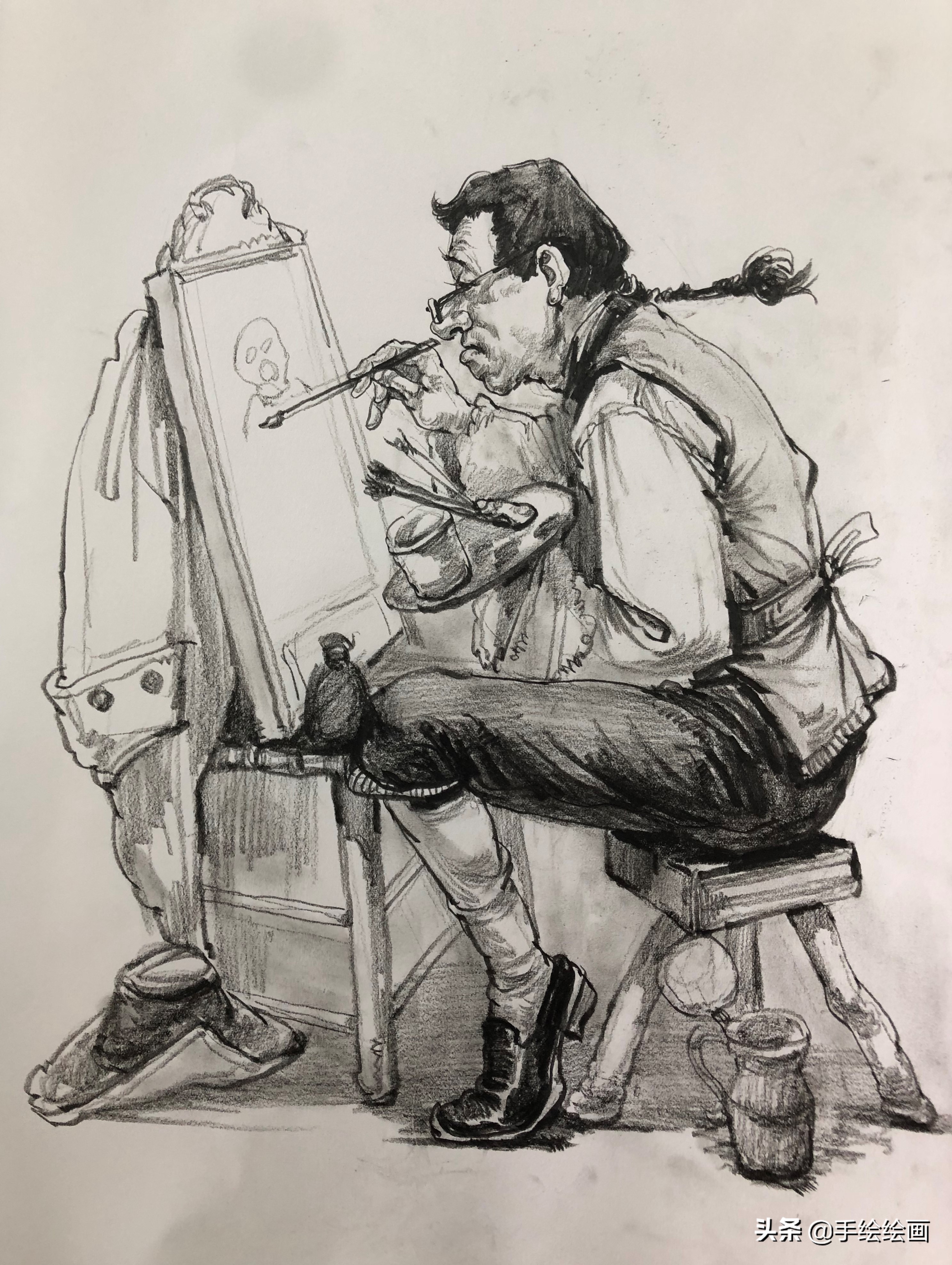 素描速写入门基础画法视频,素描入门零基础教程速写