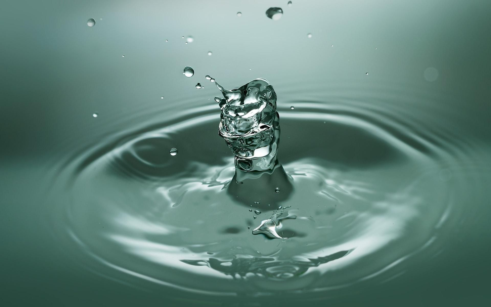 绝美水滴涟漪唯美高清桌面壁纸高清大图1920×1200