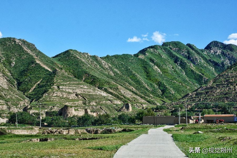 山阴县，胡峪口一代的长城