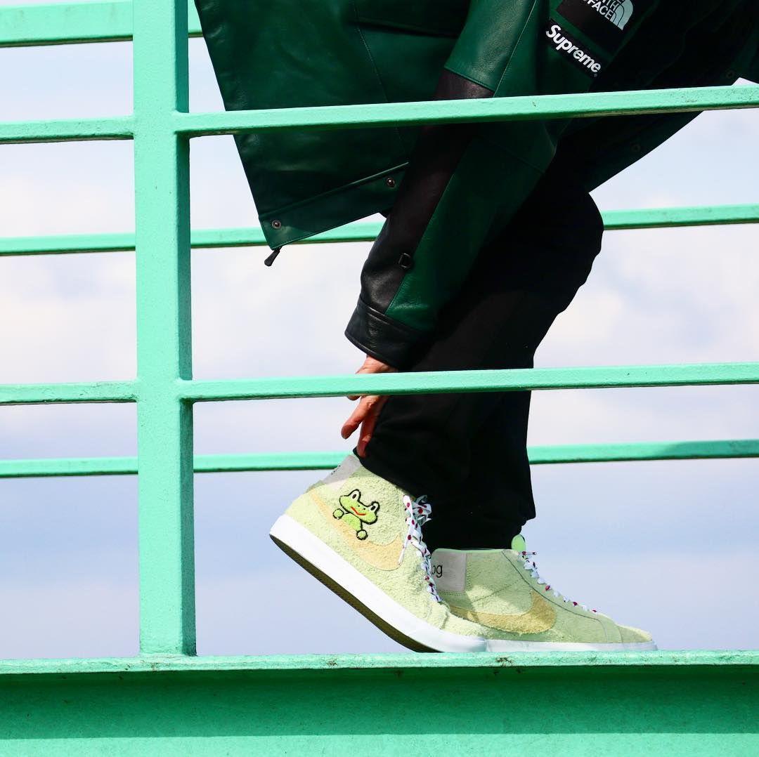 nikedunk经典试穿特写,nike经典dunk高帮