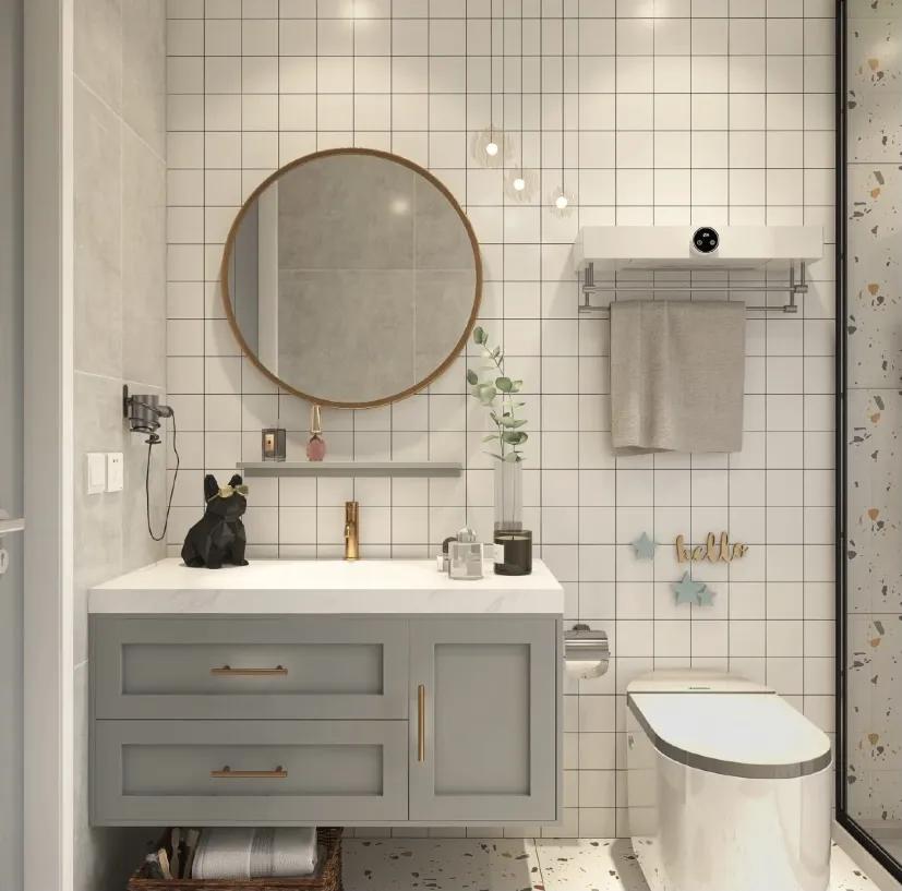 卫生间整墙设计翻车案例,下沉式卫生间翻车补救