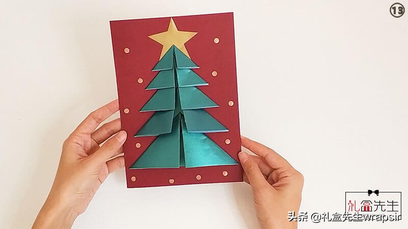 如何自制圣诞节简单贺卡,圣诞节贺卡diy手工制作材料