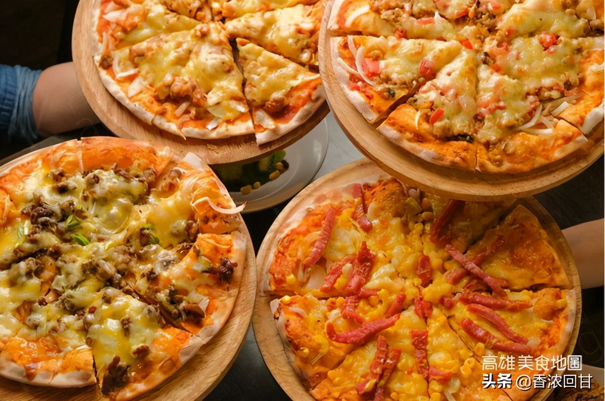 高雄DoubleCheese手工窑烤Pizza大盆爆汁炸鸡