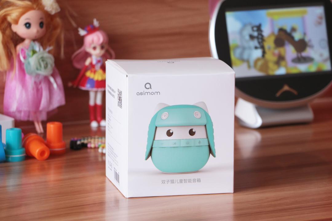 让孩子从小就听好声音，阿希莫双子猫儿童智能音箱