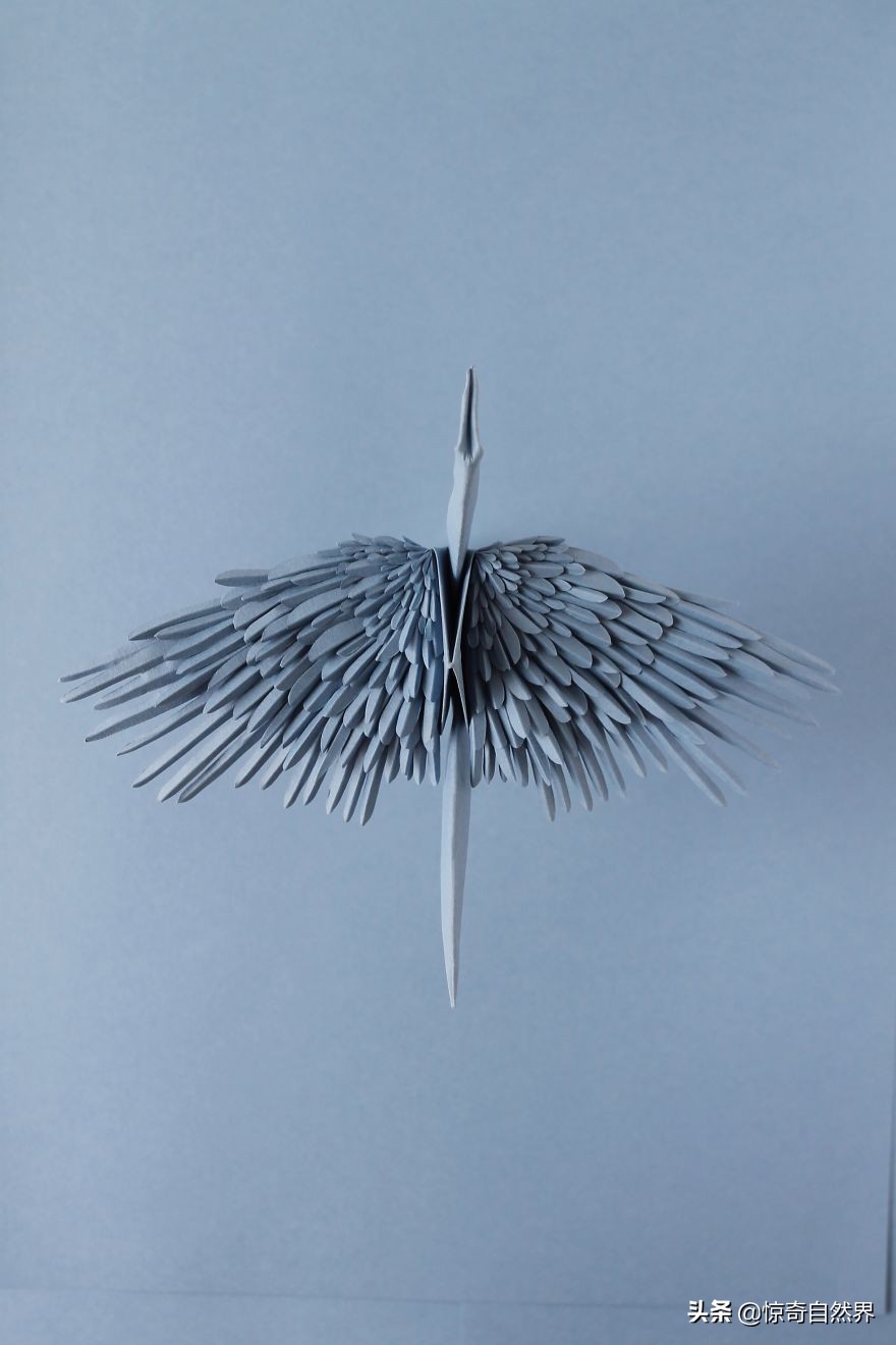 用超长的纸做艺术品超简单,纸制彩色艺术品