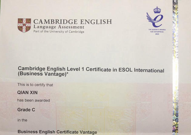 bec剑桥商务中级考试时间,bec剑桥商务英语考试报名价格