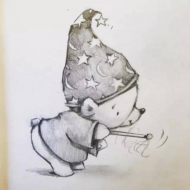 有趣的铅笔拓印画,特别有创意的铅笔