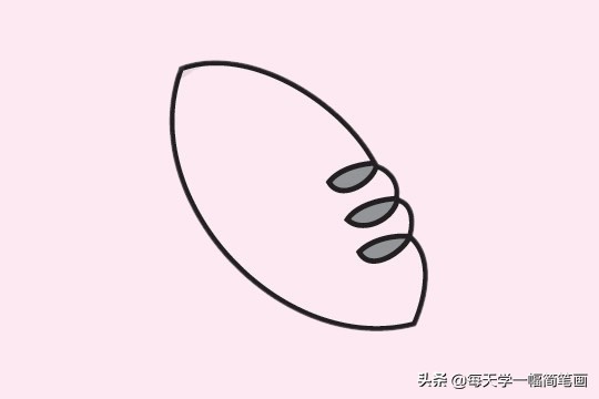 橄榄球运动员简笔画,橄榄球的简笔画