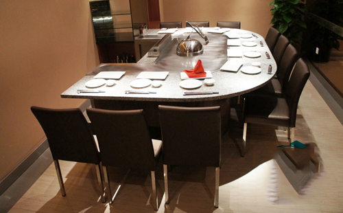 铁板烧桌子多少钱一台,出售铁板烧桌子