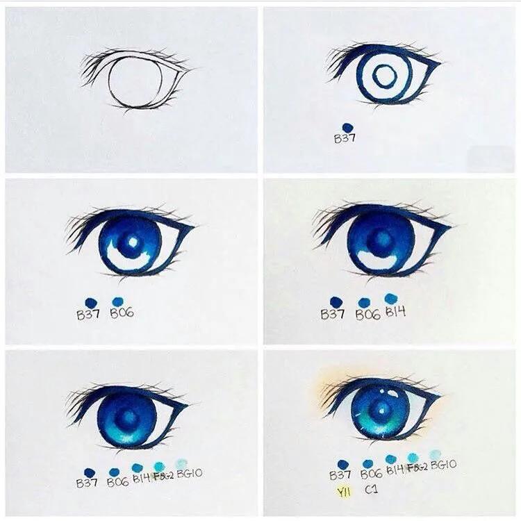 零基础画漫画萌少女素描技法篇,漫画手的各种姿势素描画法