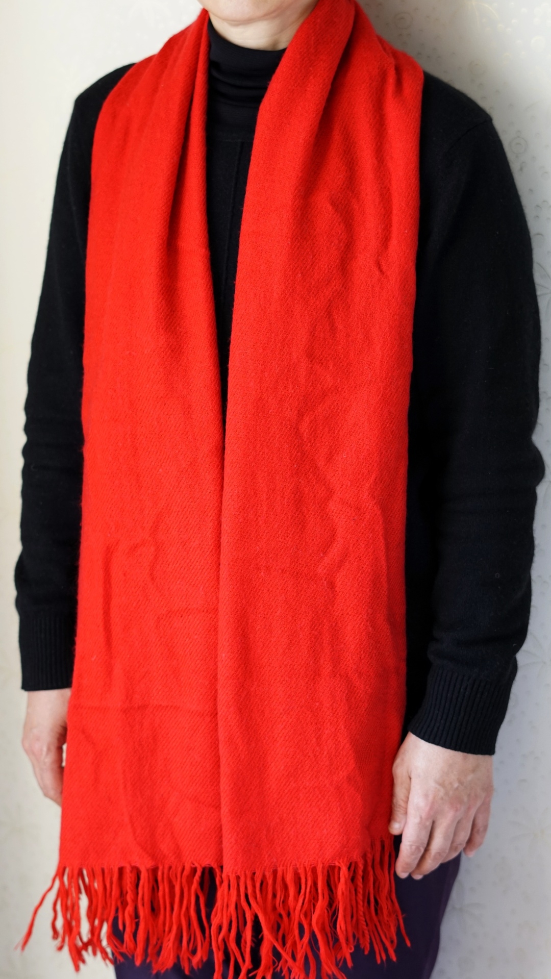 教你围巾系法显瘦搭配,韩式围巾的各种围法慢动作