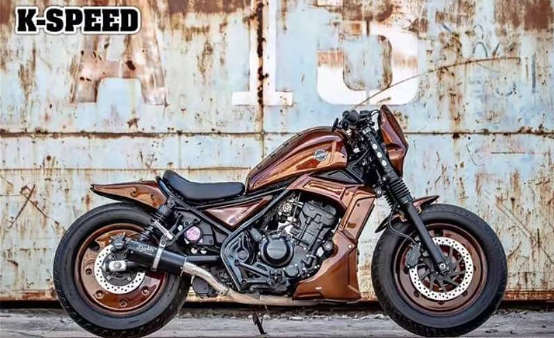 超帅气的本田CM300改装作品，日系小太子化身未来战士