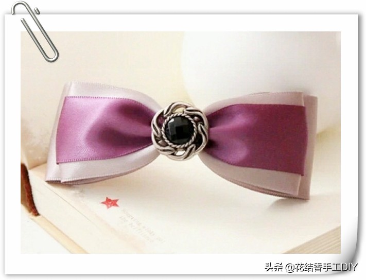 蝴蝶结发饰手工制作布艺,如何自制手工蝴蝶结发饰