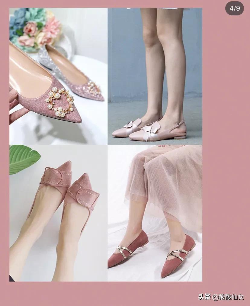学生款仙女鞋高跟,学生党平价初春鞋子推荐女
