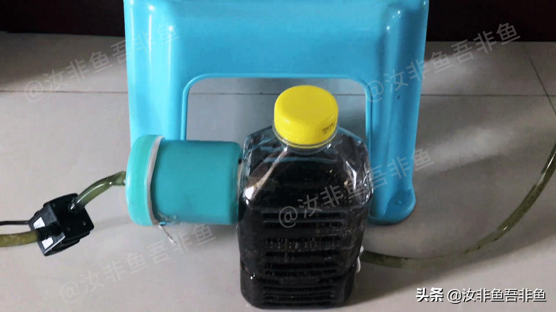 鱼缸自制省钱过滤器制作教程,小型鱼缸过滤器diy