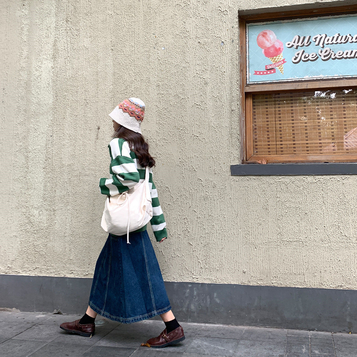 穿搭卫衣裙子要这样穿才日常好看,卫衣半裙初秋最佳搭配谁穿谁好看