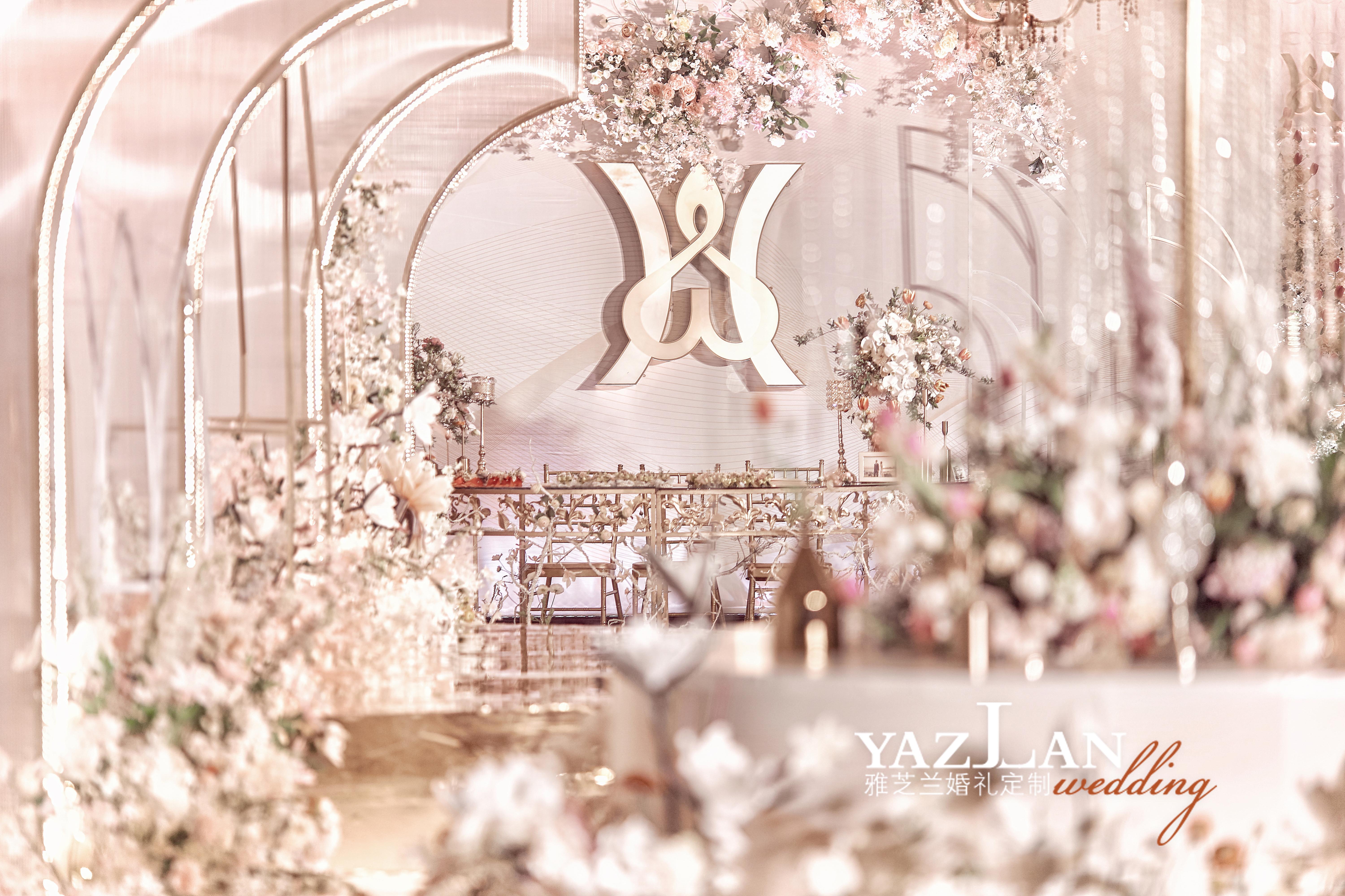 百万级婚礼现场中式,顶级西式婚礼教堂