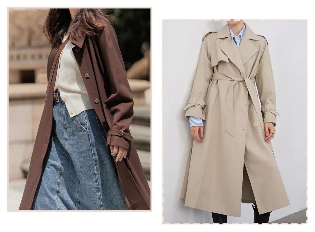 风衣怎么穿才好看简单,新式风衣穿搭技巧