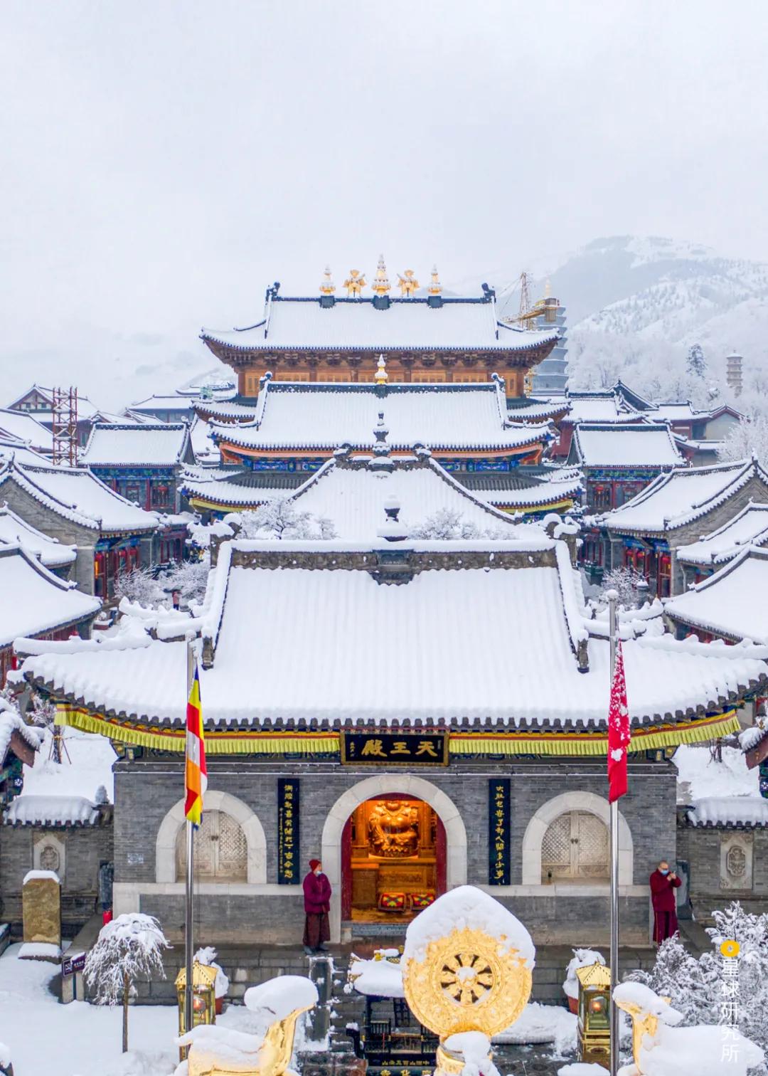 冬季五台山哪个台值得去,五台山南台顶最值得去