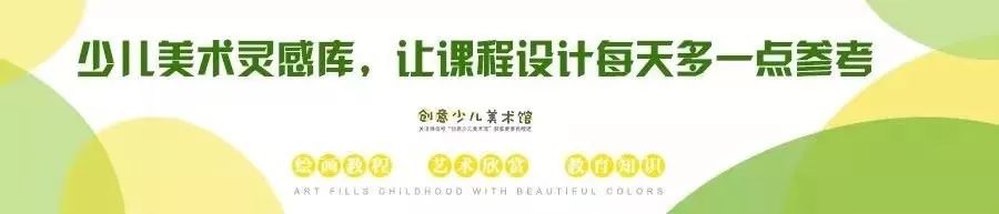 绘画素材儿童画,色彩的渐变绘画作品儿童画