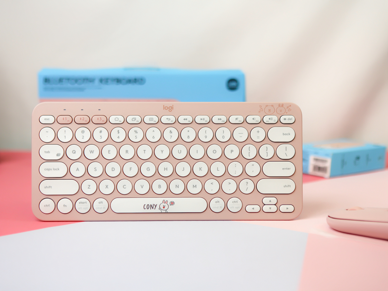 可妮兔为你打call小姐姐都喜欢的键鼠套装