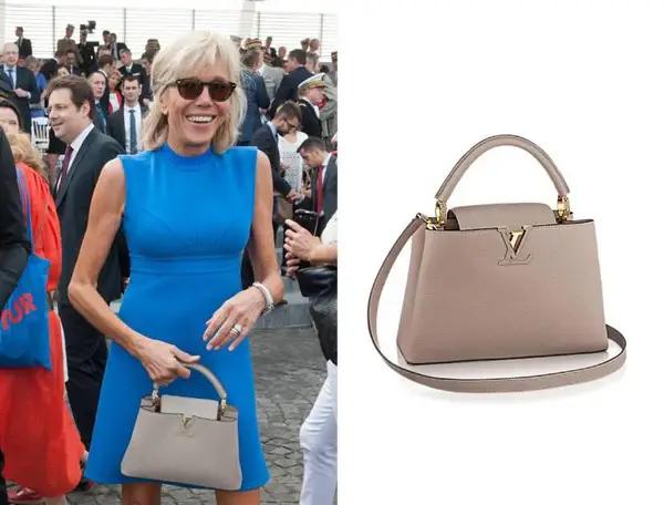 马克龙妻子买lv口罩,法国总统马克龙夫人拎lv包