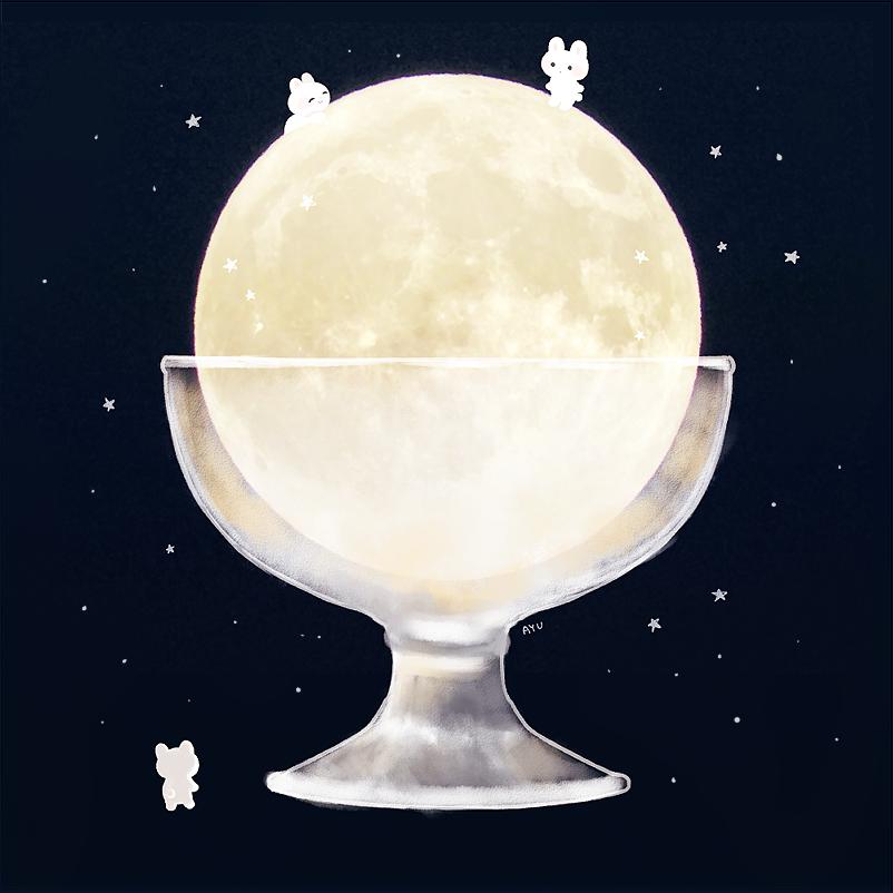 类似于粉兔兔的插画,兔耳少女插画日本