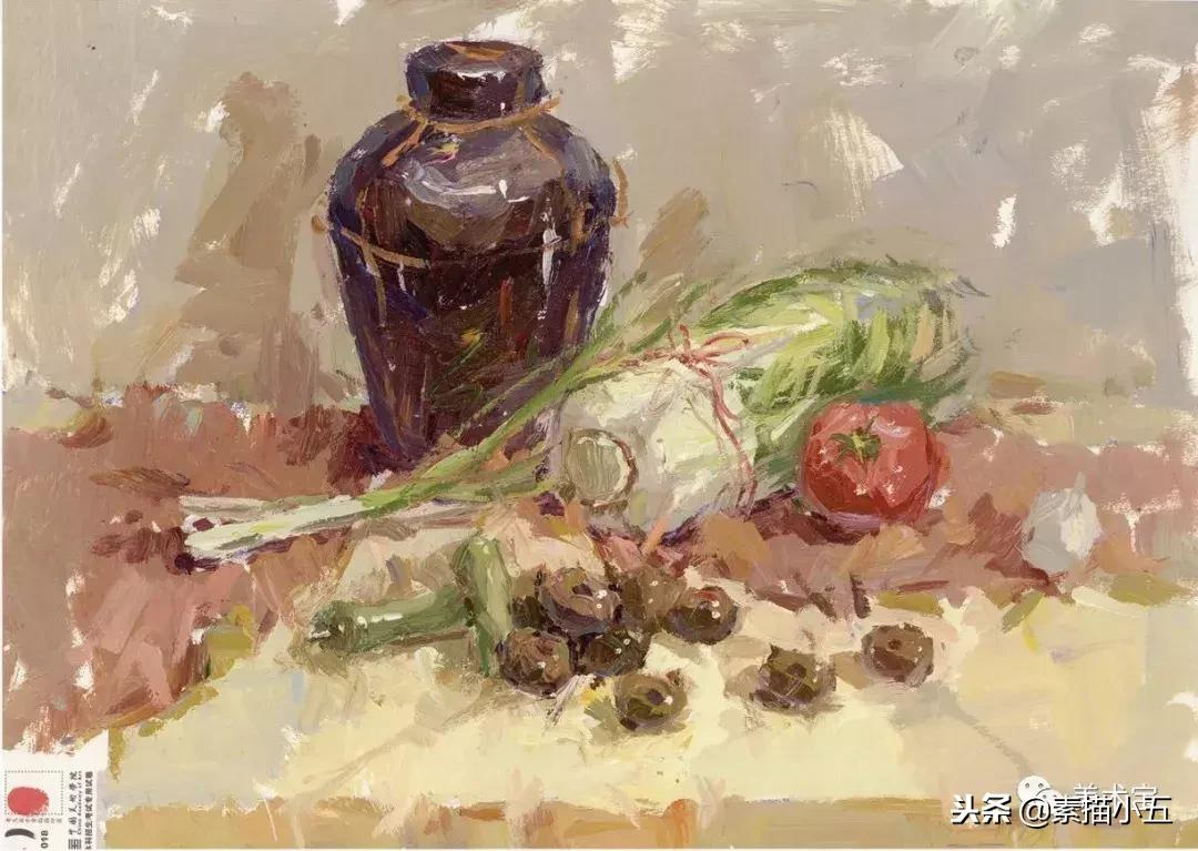 国美素描高分卷子图片,国美色彩高分卷2012