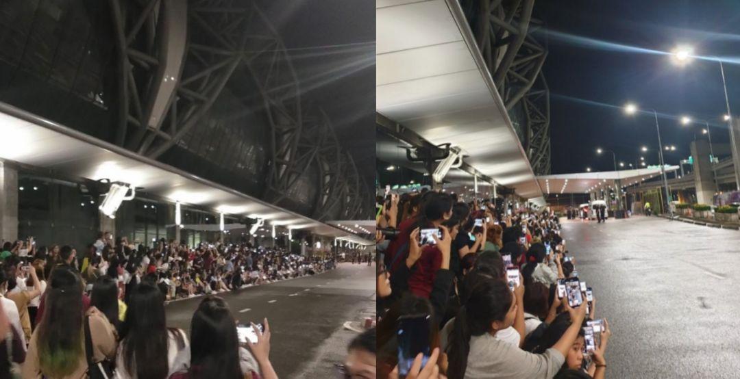 陈情令泰国粉丝见面会彩牌,陈情令粉丝见面会泰国机场