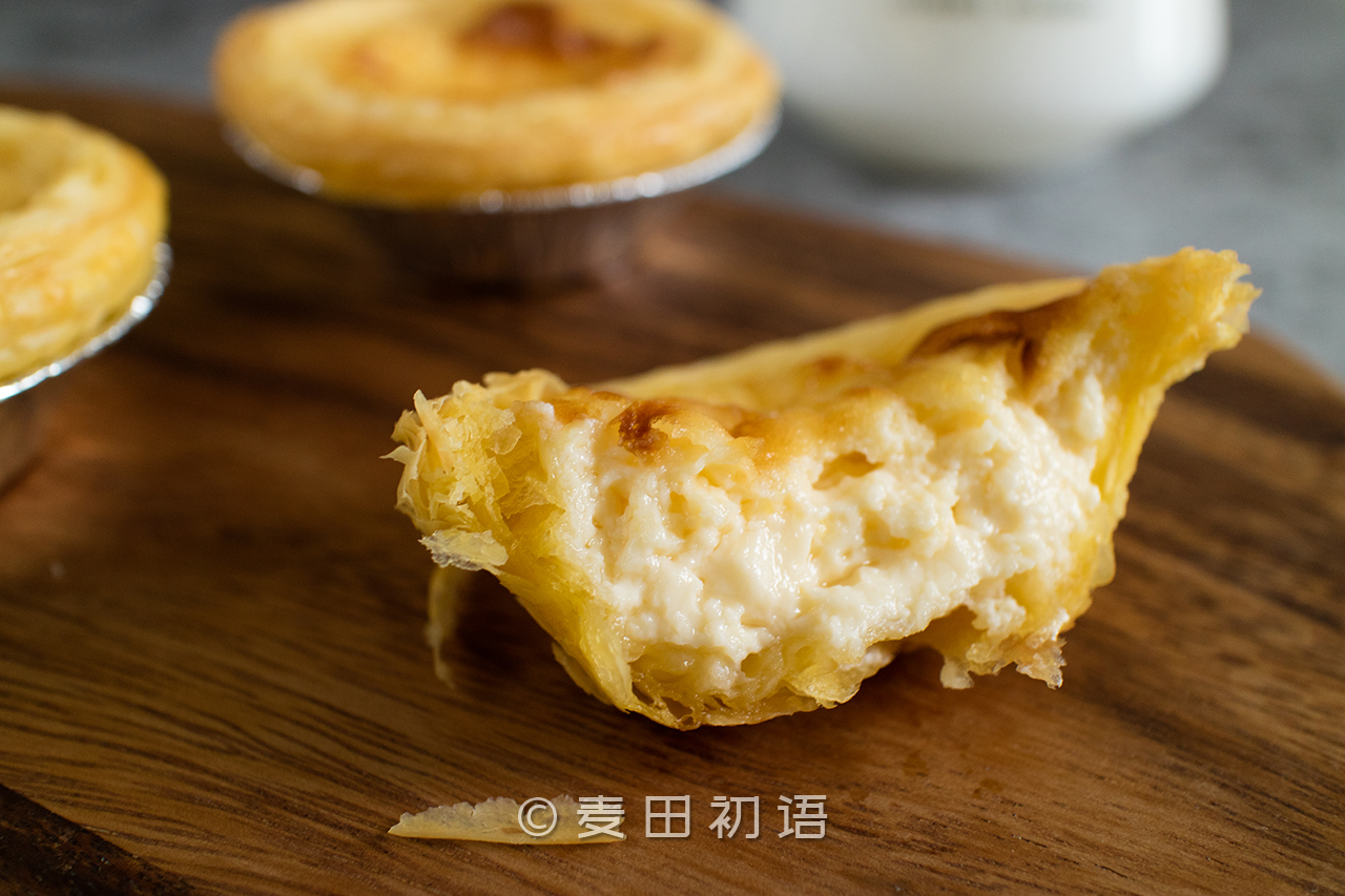 甜品界的小清新葡式蛋挞教程来喽,最正宗的葡式蛋挞