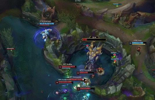 theshy天使阿水卡莎打fpx,fpx小天盲僧夺冠