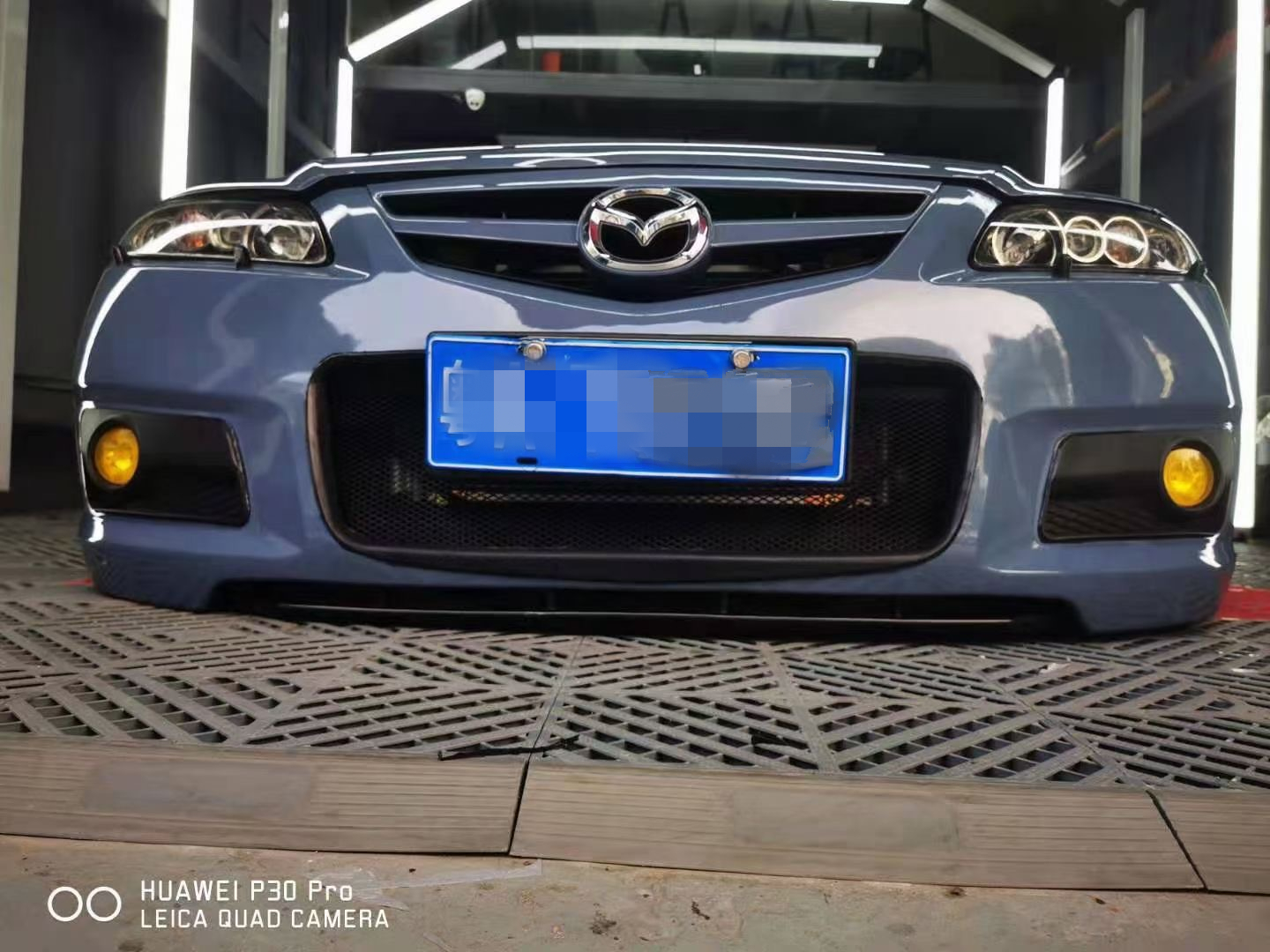 马自达6改了mps包围能装什么后唇,马自达6旅行版海外实拍升级