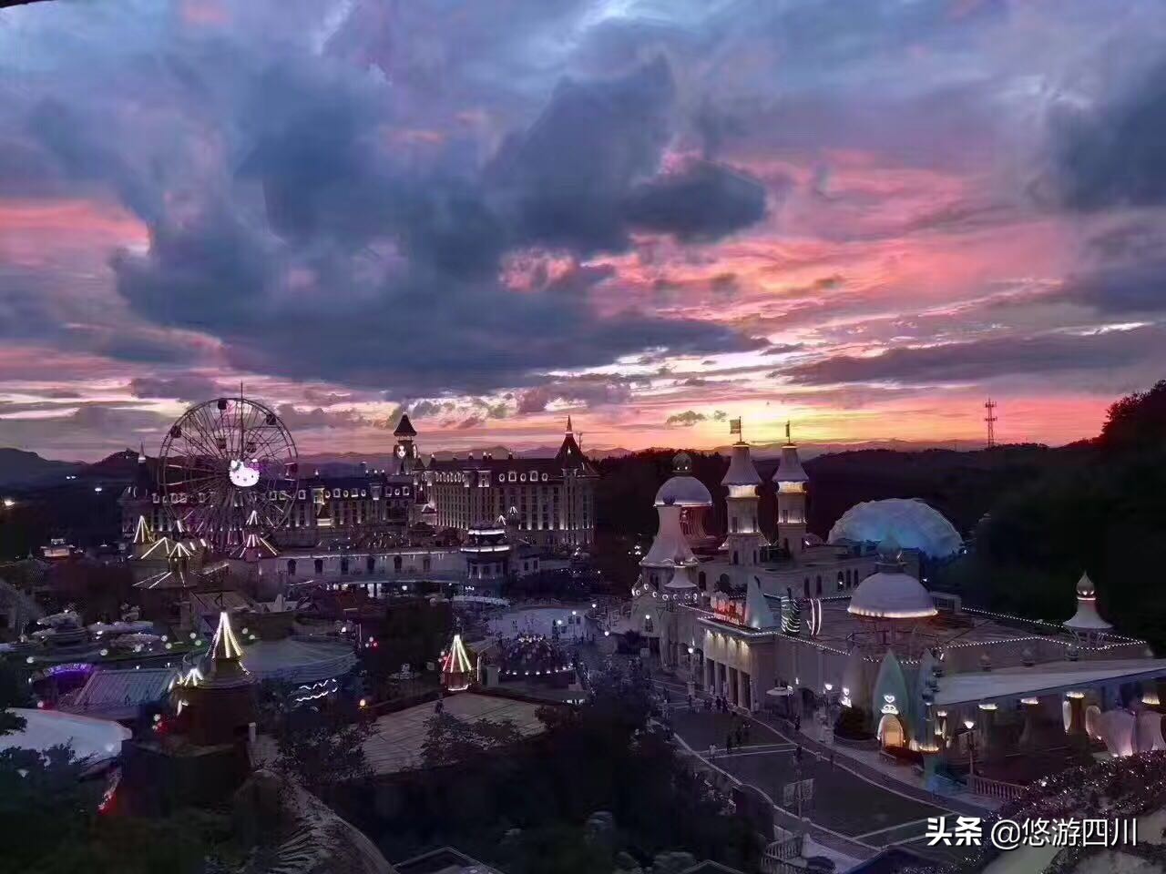 hellokitty乐园城堡酒店体验,hellokitty乐园酒店两大两小