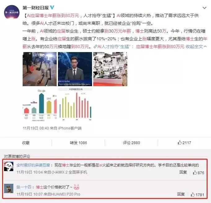 年薪80万？AI人才遭疯抢！网友：这个价格就对了！