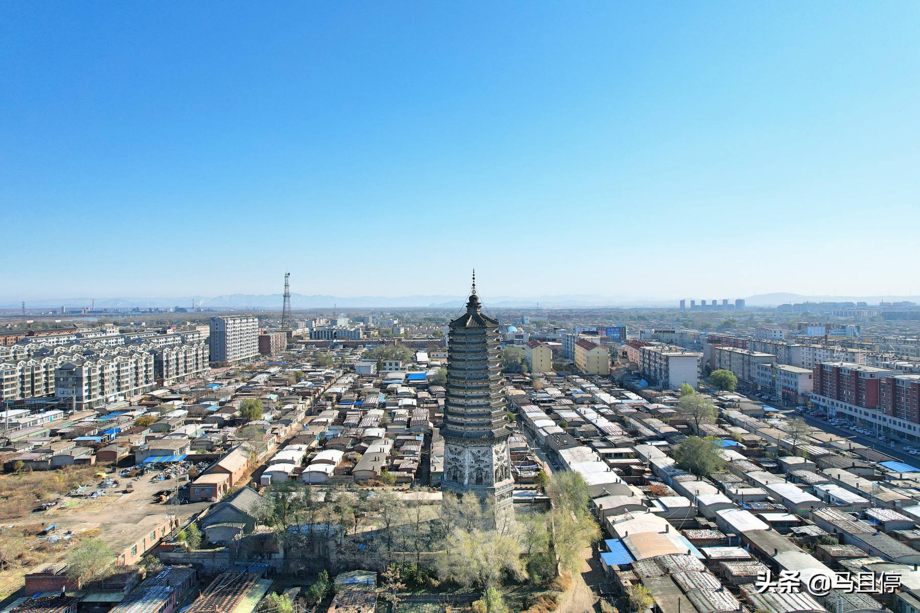 辽宁两座千年古塔,辽代千年古塔