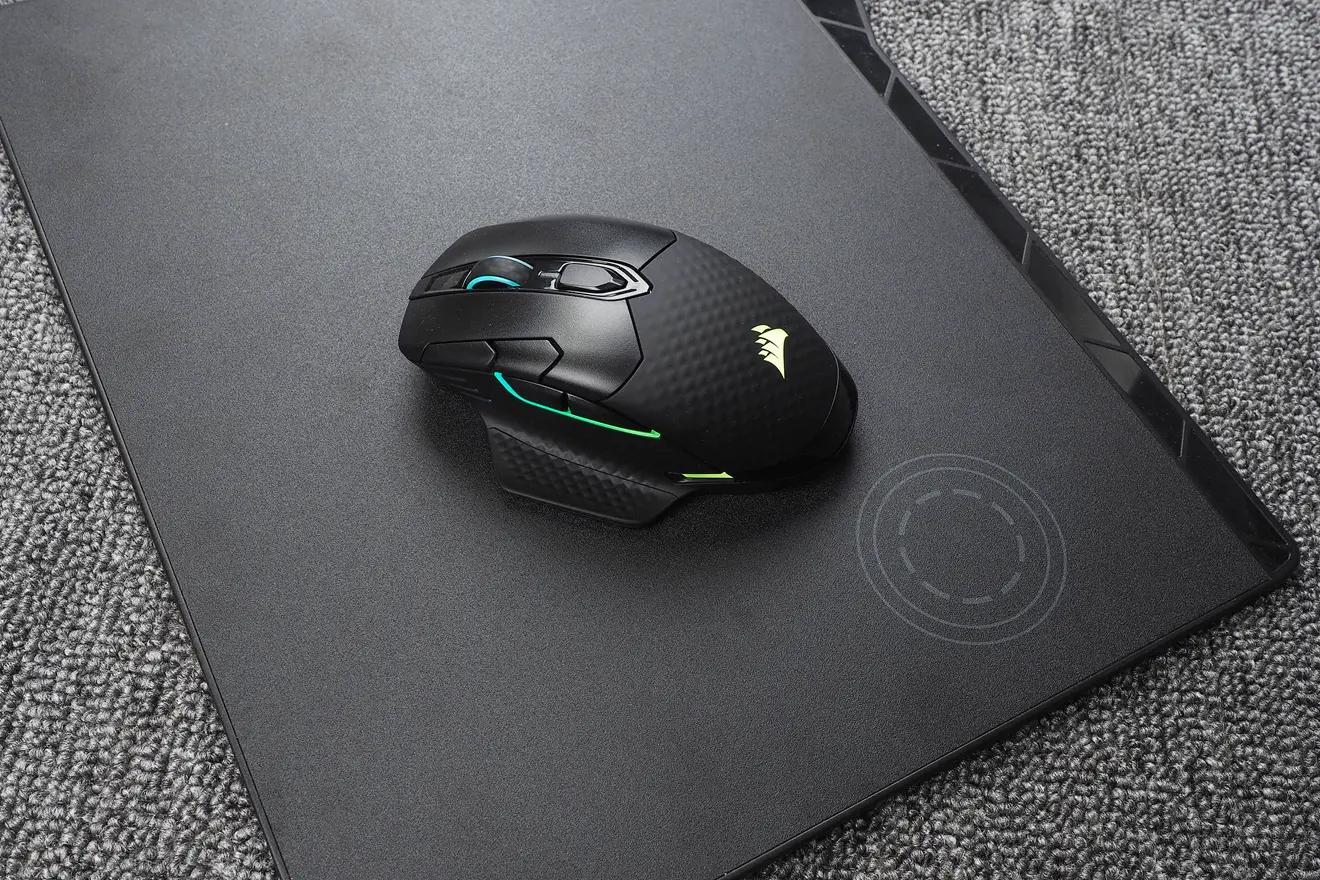 美商海盗船铁手无线鼠标测评,海盗船darkcoreprose灯失灵