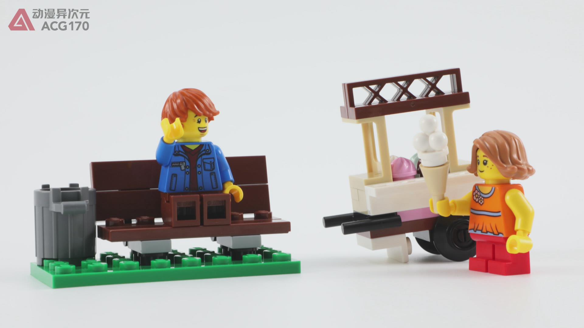 乐高积木创意百变系列,乐高积木9656旋转木马教程