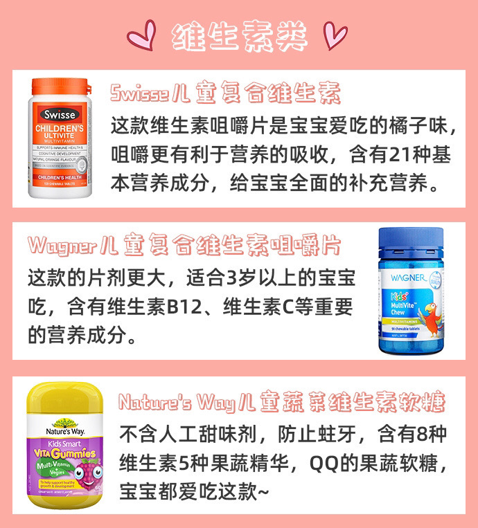 宝宝营养品推荐品牌有哪些,宝宝必吃营养品