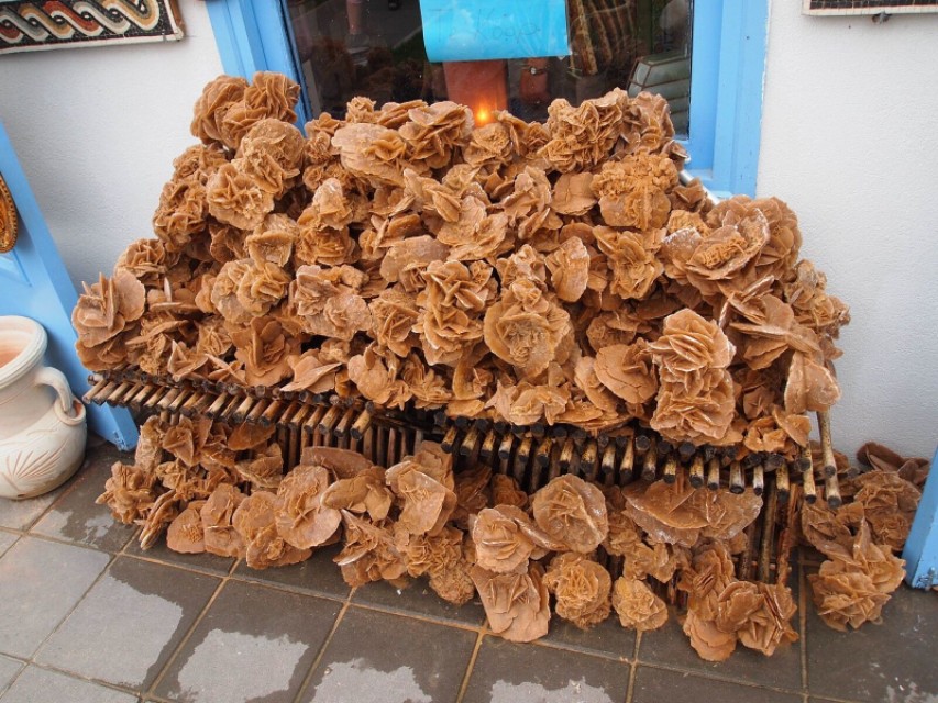 沙漠玫瑰石头,沙漠玫瑰石风水寓意