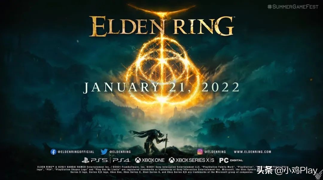 艾尔登法环公布全新游戏宣传片,艾尔登法环最受期待游戏