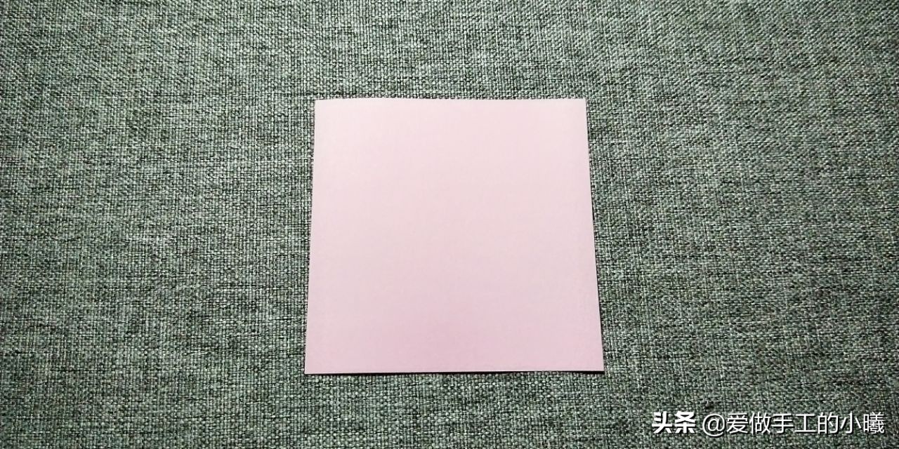 立体花怎么折简单又漂亮,手工折花最简单的五瓣花